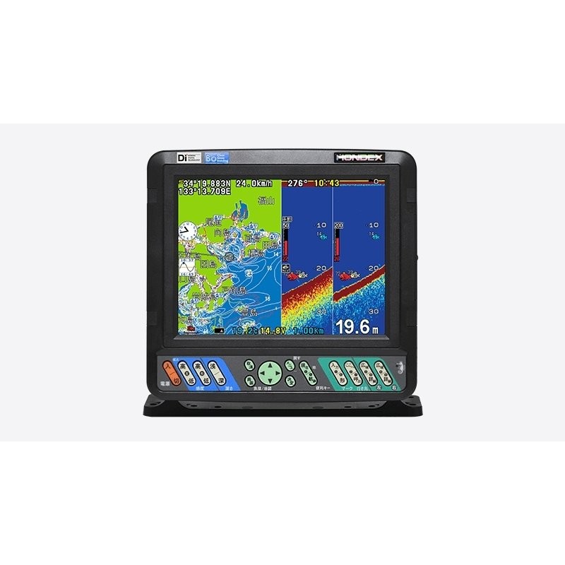 HONDEX ホンデックス 魚群探知機 HE-8S 600W GPS内蔵 8.4型 4580113182498